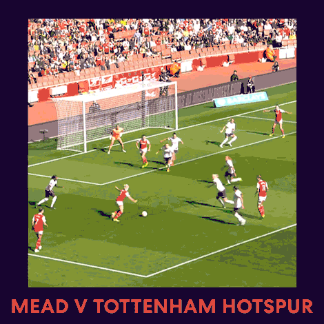 WSL GOTM AUG 2022 MEAD GOAL v SPURS