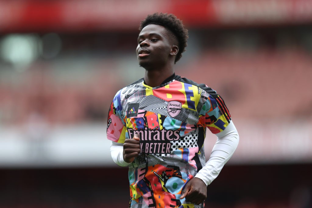 Everton defender names Bukayo Saka as his top opponent 2 arsenal fc v nottingham forest premier league