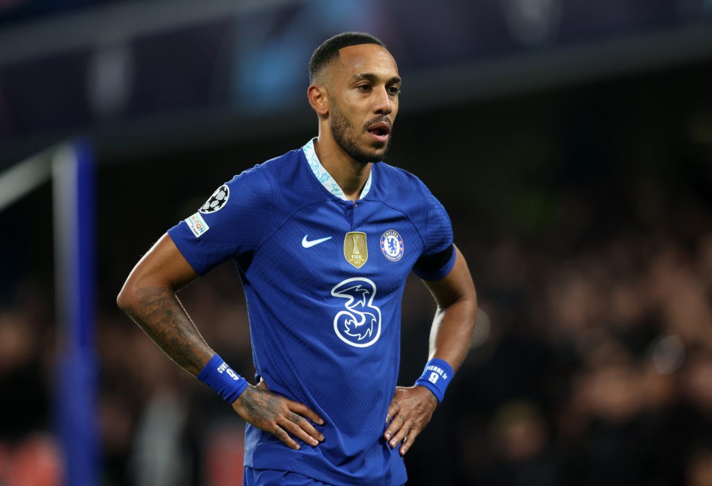 Aubameyang feels he has personal score to settle with Arteta 2 LONDON, ENGLAND - OCTOBER 05: Pierre-Emerick Aubameyang of Chelsea during the UEFA Champions League group E match between Chelsea FC and AC Milan at Stamford Bridge on October 05, 2022 in London, England. (Photo by Catherine Ivill/Getty Images)