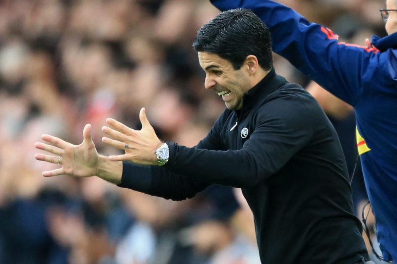 Mikel Arteta gives honest assessment after Arsenal's tough win at Leeds 2 Arsenal's Spanish manager Mikel Arteta gestures on the touchline during the English Premier League football match between Leeds United and Arsenal at Elland Road in Leeds, northern England on October 16, 2022.(Photo by LINDSEY PARNABY/AFP via Getty Images)