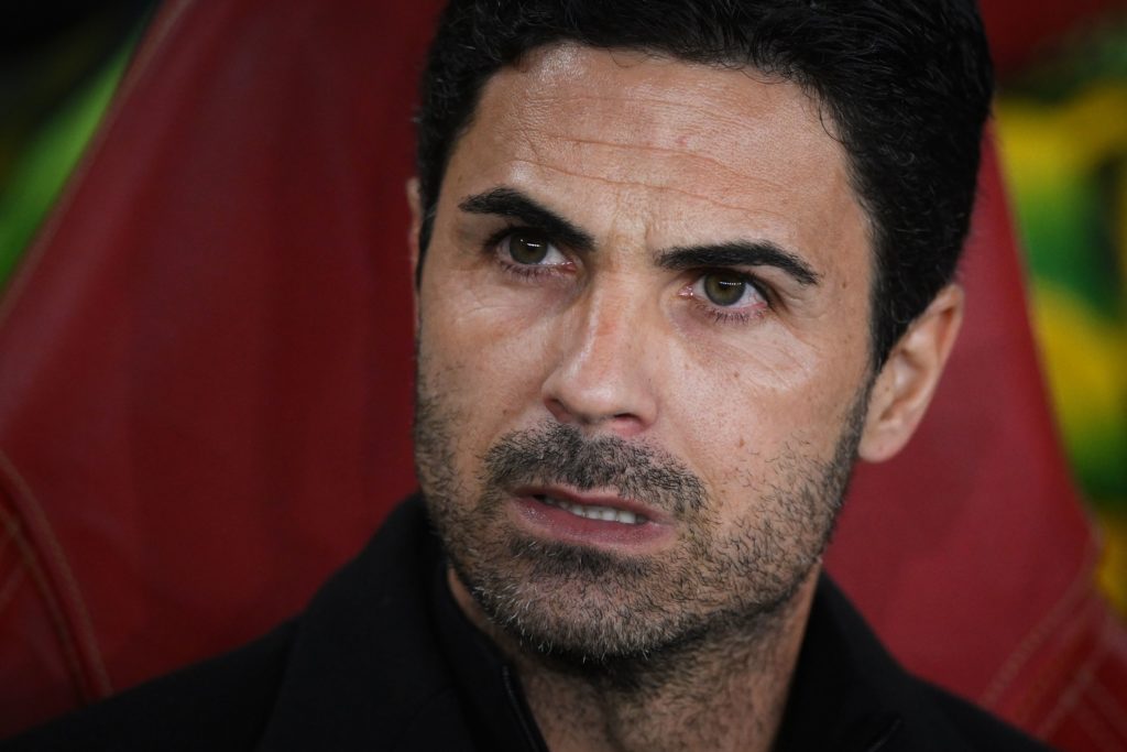 Arsenal London Colney return date set 3 Arsenal's Spanish manager Mikel Arteta reacts during the UEFA Europa League Group A football match between Arsenal and Bodoe/Glimt at The Arsenal Stadium in London, on October 6, 2022. (Photo by Daniel LEAL / AFP) (Photo by DANIEL LEAL/AFP via Getty Images)