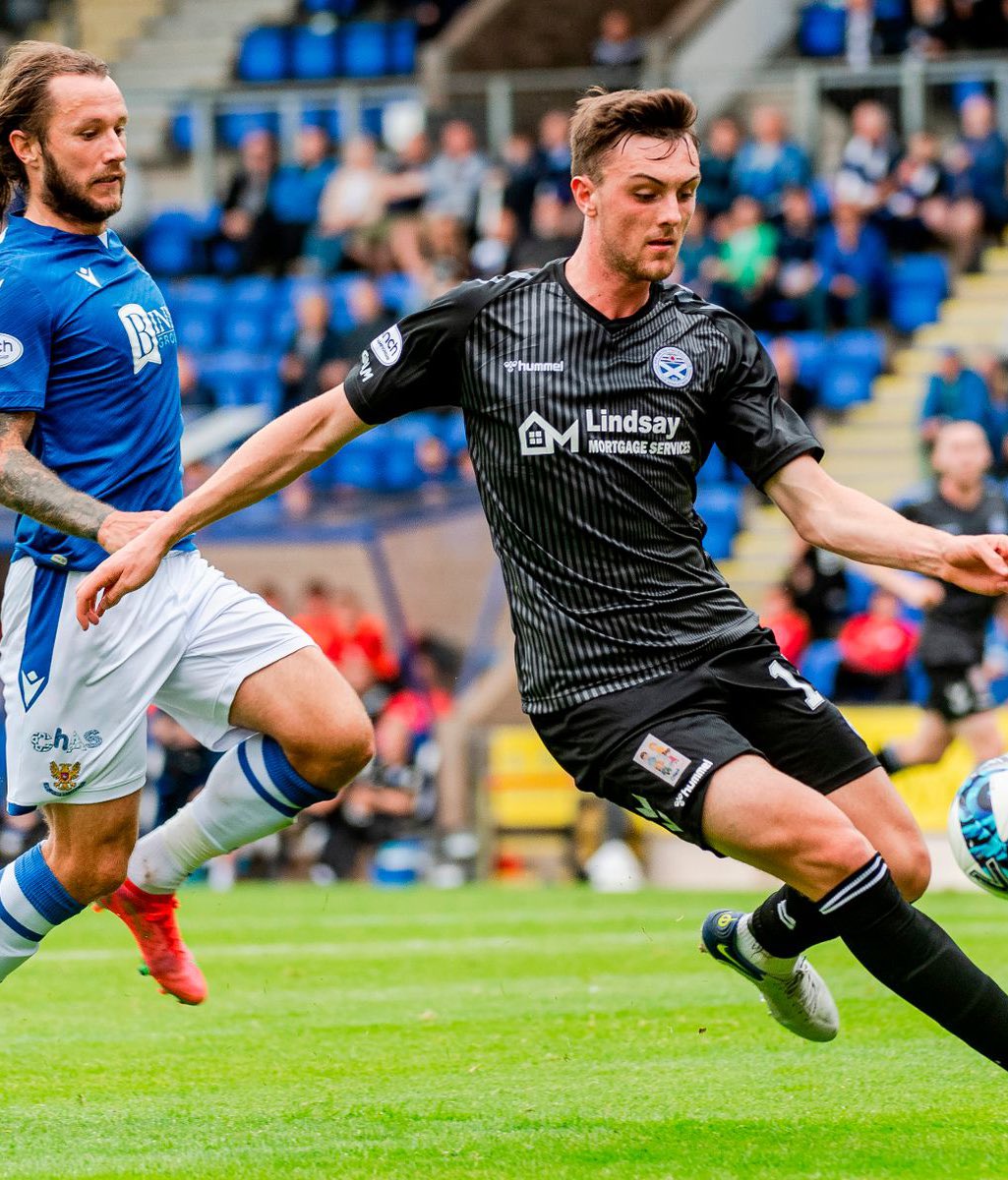 Alex Kirk with Ayr United (Photo via SNS Group)