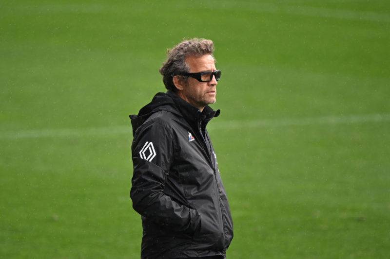 Arteta goes to Florida as Arsenal send 2 coaches to France rugby team 3 France's head coach Fabien Galthie looks on during team's captain's run on the eve of the autumn international rugby union test match between France and Japan at Stadium de Toulouse, south-western France, on November 19, 2022. (Photo by LIONEL BONAVENTURE/AFP via Getty Images)