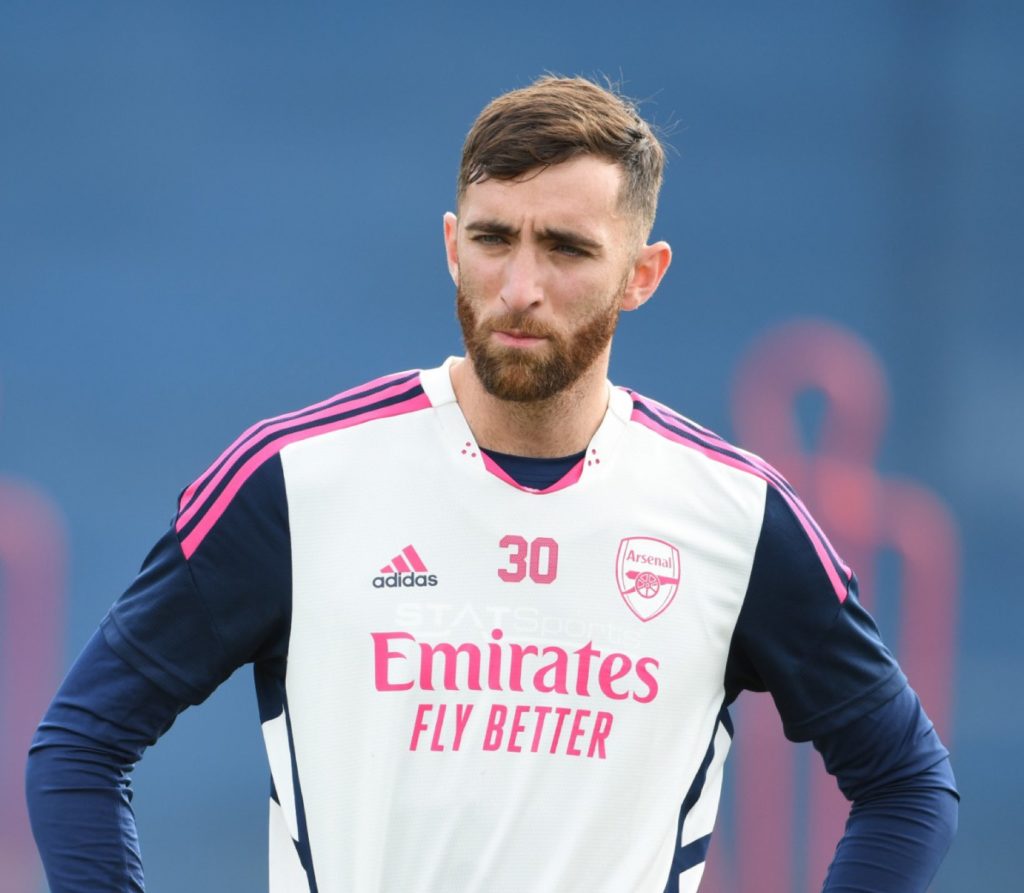 Arsenal reach agreement to sell 29yo to Premier League club 4 Matt Turner in training with Arsenal in Dubai (Photo via Arsenal on Twitter)