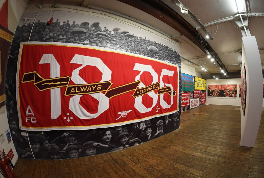 Emirates Stadium artwork unveiling