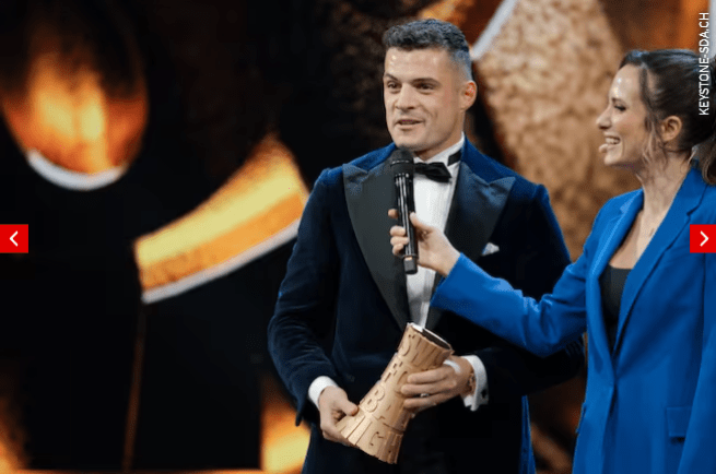 Arteta speaks about Xhaka after 'deal agreed' reports 6 Granit Xhaka Swiss Footballer of the Year