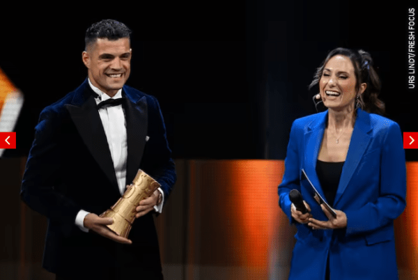 Granit Xhaka Swiss Footballer of the Year