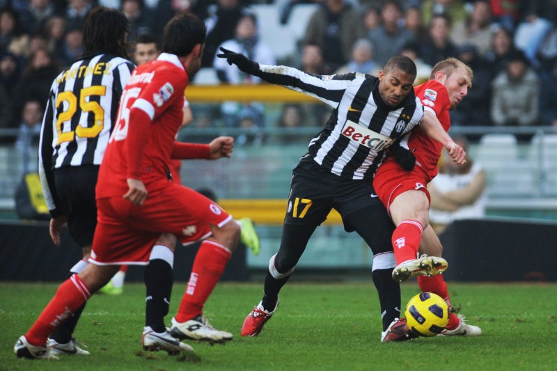 Whatever happened to Armand Traore? 3 TURIN, ITALY - JANUARY 16: Armand Traore of Juventus FC competes for the ball with Andrea Masiello of AS Bari during the Serie A match between Juventus FC and AS Bari at Olimpico Stadium on January 16, 2011 in Turin, Italy. (Photo by Valerio Pennicino/Getty Images)