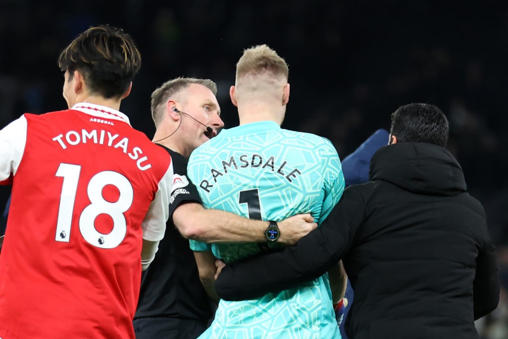 35yo pleads guilty to 3 charges in Aaron Ramsdale assault case 3 tottenham hotspur v arsenal fc premier league 1