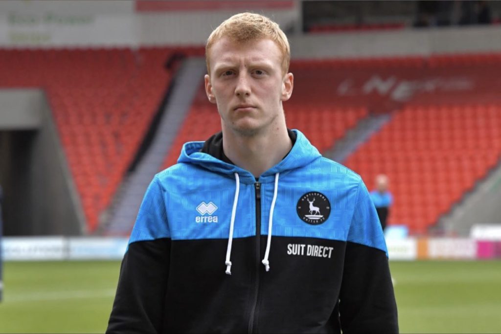 2 more Arsenal loanees make their debuts 3 Taylor Foran with Hartlepool United (Photo via Foran on Twitter)