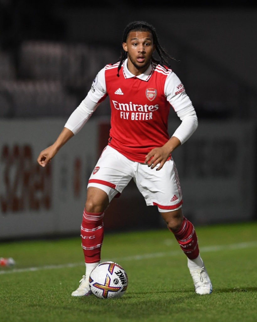 Arsenal midfielder completes loan move 2 Mauro Bandeira with the Arsenal u21s (Photo via Arsenal Academy on Twitter)
