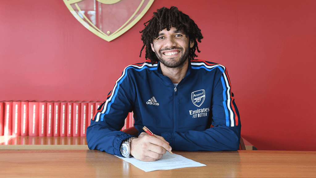 Official: Arsenal confirm new contract for 30yo midfielder 2 Mohamed Elneny signs new contract with Arsenal (Photo via Arsenal.com)
