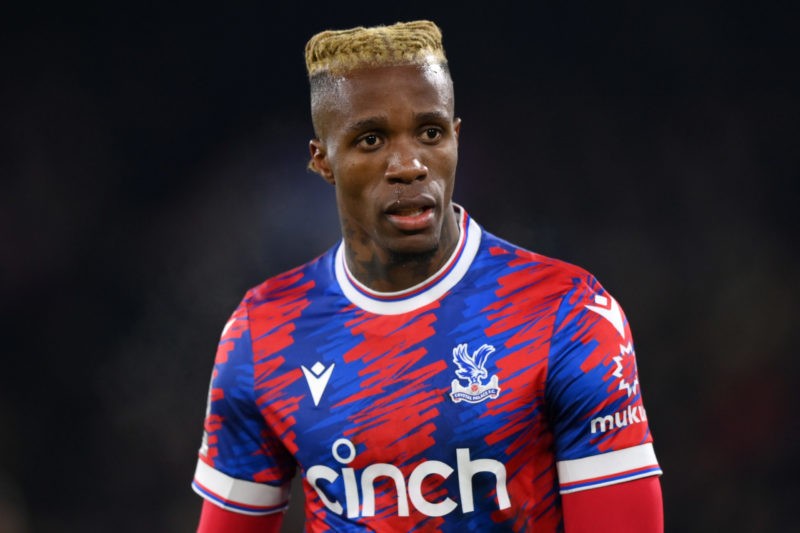 LONDON, ENGLAND - JANUARY 21: Wilfried Zaha of Crystal Palace during the Premier League match between Crystal Palace and Newcastle United at Selhur...
