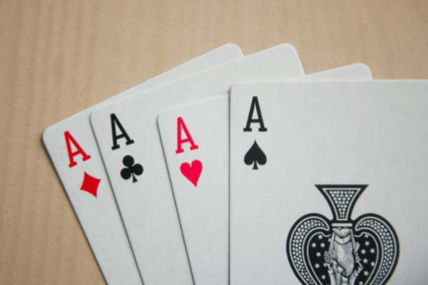 ace of spades playing card gambling