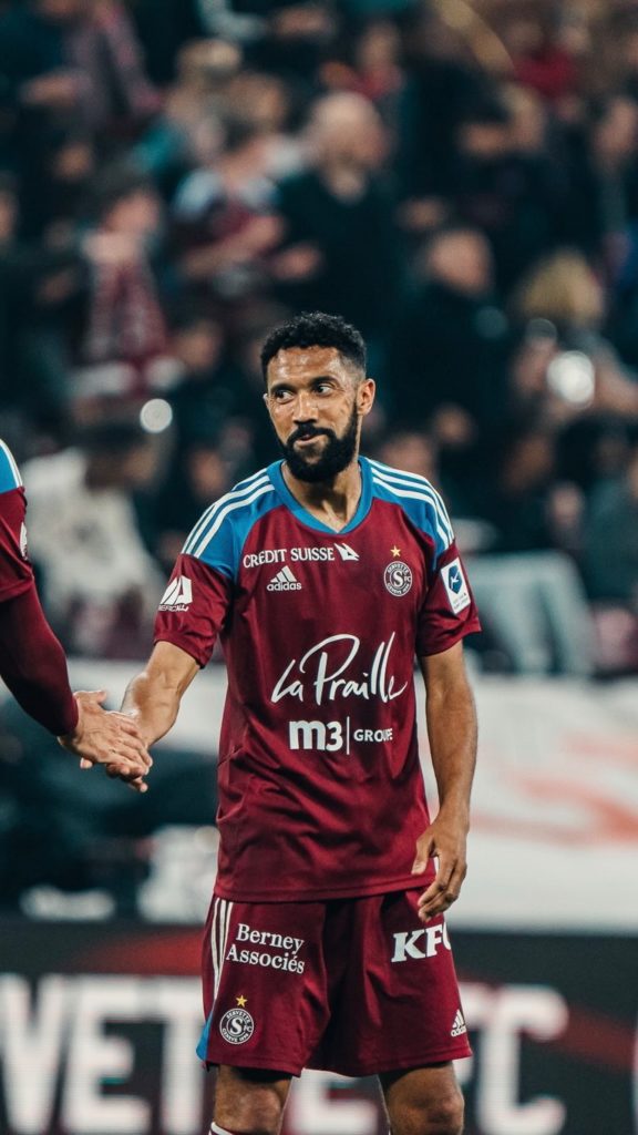 Gael Clichy with Servette FC (Photo via Servette on Instagram)