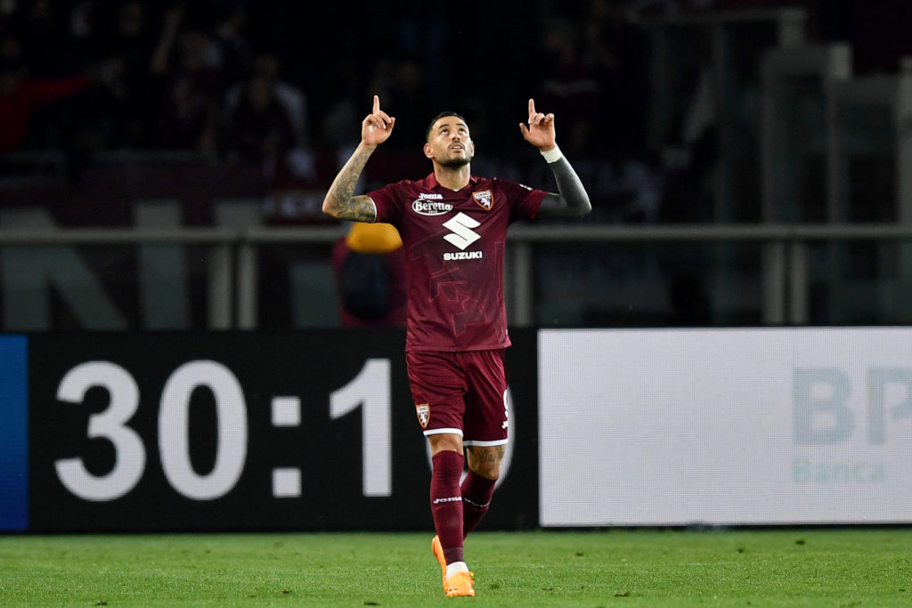 Arsenal €25m bid reports analysed 3 Arsenal transfers - TURIN, ITALY - APRIL 29: Antonio Sanabria of Torino FC celebrates after scoring the team's first goal during the Serie A match between Torino FC and Atalanta BC at Stadio Olimpico di Torino on April 29, 2023 in Turin, Italy. (Photo by Valerio Pennicino/Getty Images)