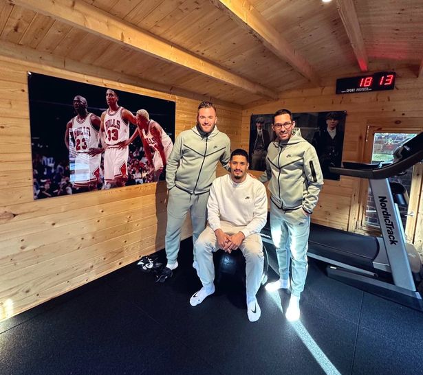 William Saliba's home gym raises Arsenal fan eyebrows 2 william saliba home gym