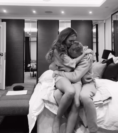 Aaron Ramsdale and his fiancee Georgina are expecting their first childCredit: Instagram / @aaronramsdale
