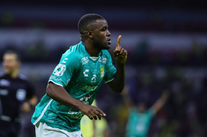 Joel Campbell returns home to sign for LD Alajuelense 2 MEXICO CITY, MEXICO - APRIL 01: Joel Campbell of Leon celebrates after scoring the team's second goal during the 13th round match between America and Leon as part of the Torneo Clausura 2023 Liga MX at Azteca Stadium on April 01, 2023 in Mexico City, Mexico. (Photo by Manuel Velasquez/Getty Images)