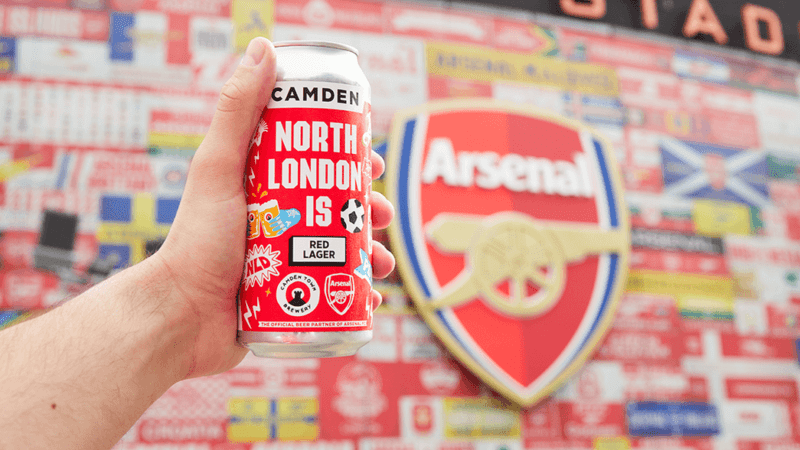 Camden Town Brewery North London is Red Lager