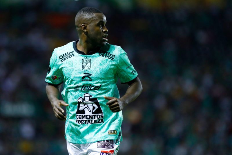 Joel Campbell returns home to sign for LD Alajuelense 5 LEON, MEXICO - APRIL 30: Joel Campbell of Leon looks on during the 17th round match between Leon and Tigres UANL as part of the Torneo Clausura 2023 Liga MX at Leon Stadium on April 30, 2023 in Leon, Mexico. (Photo by Leopoldo Smith/Getty Images)