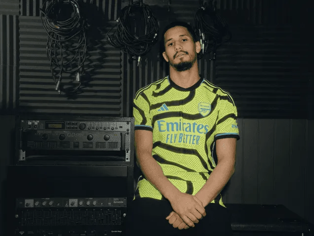 William Saliba to start for France v Ireland 2 William Saliba in the new Arsenal away kit for 2023/24 (Photo via Arsenal.com)