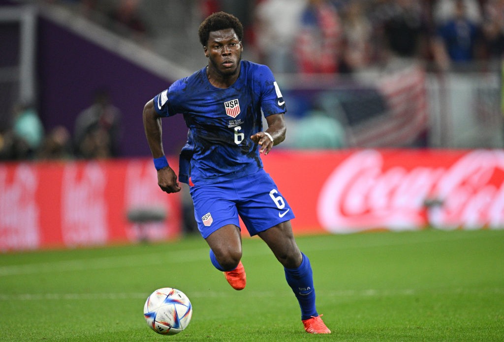 Ex-Arsenal AC Milan star pictured back at Hale End 4 GettyImages 1445684021
