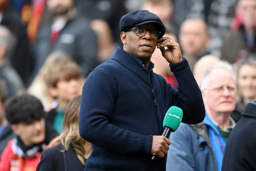 Ian Wright slams "coward" Erling Haaland 4 MANCHESTER, ENGLAND - MARCH 19: Former Footballer Ian Wright looks on as they present on ITV Sport prior to the Emirates FA Cup Quarter Final match between Manchester United and Fulham at Old Trafford on March 19, 2023 in Manchester, England. (Photo by Michael Regan/Getty Images)