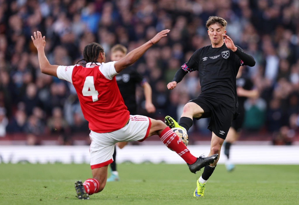 arsenal u18 v west ham united u18 fa youth cup final 2