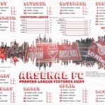 Arsenal fixture printables
