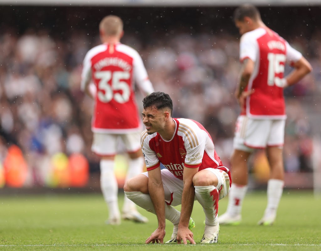 Injured Arsenal star excluded from internationals despite imminent comeback 3 arsenal fc v fulham fc premier league 1