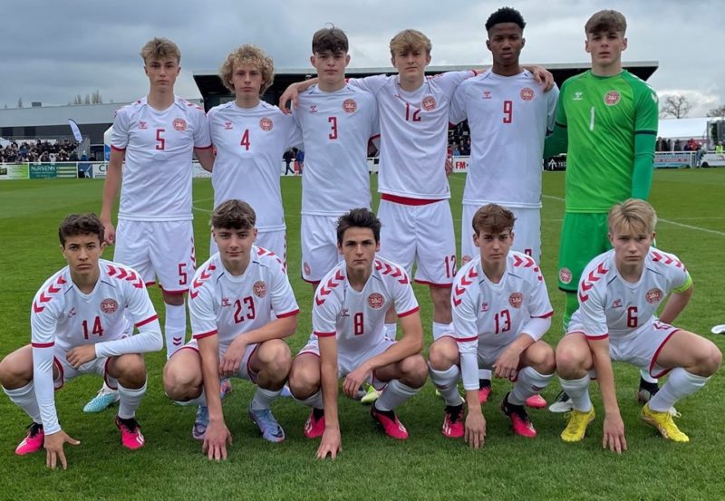Talented Arsenal striker set to join Manchester United 4 Denmark's U17 team with Chi Obi at number 9
