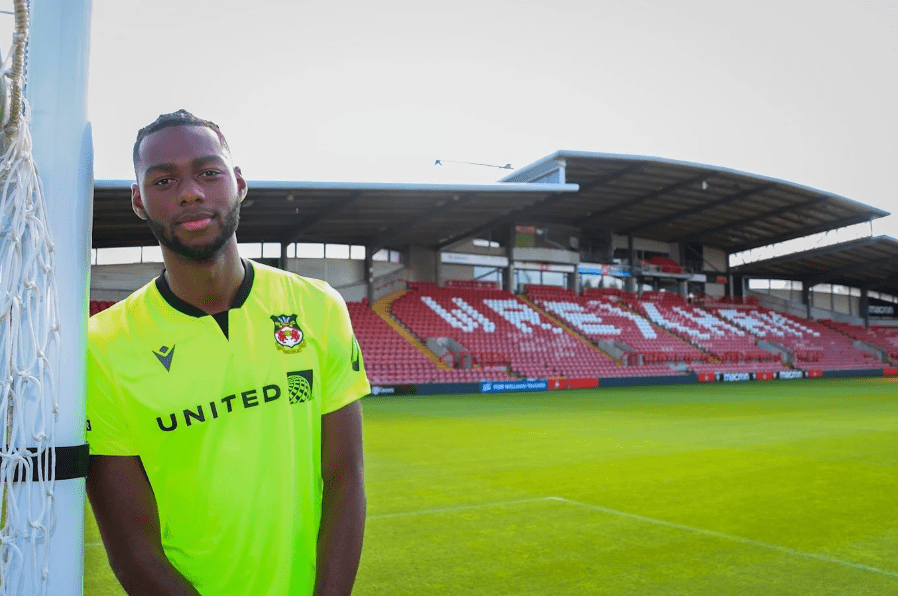 6 Arsenal loanees feature amid many injury absentees 3 Arthur Okonkwo after signing for Wrexham (Photo via Wrexham on Twitter)