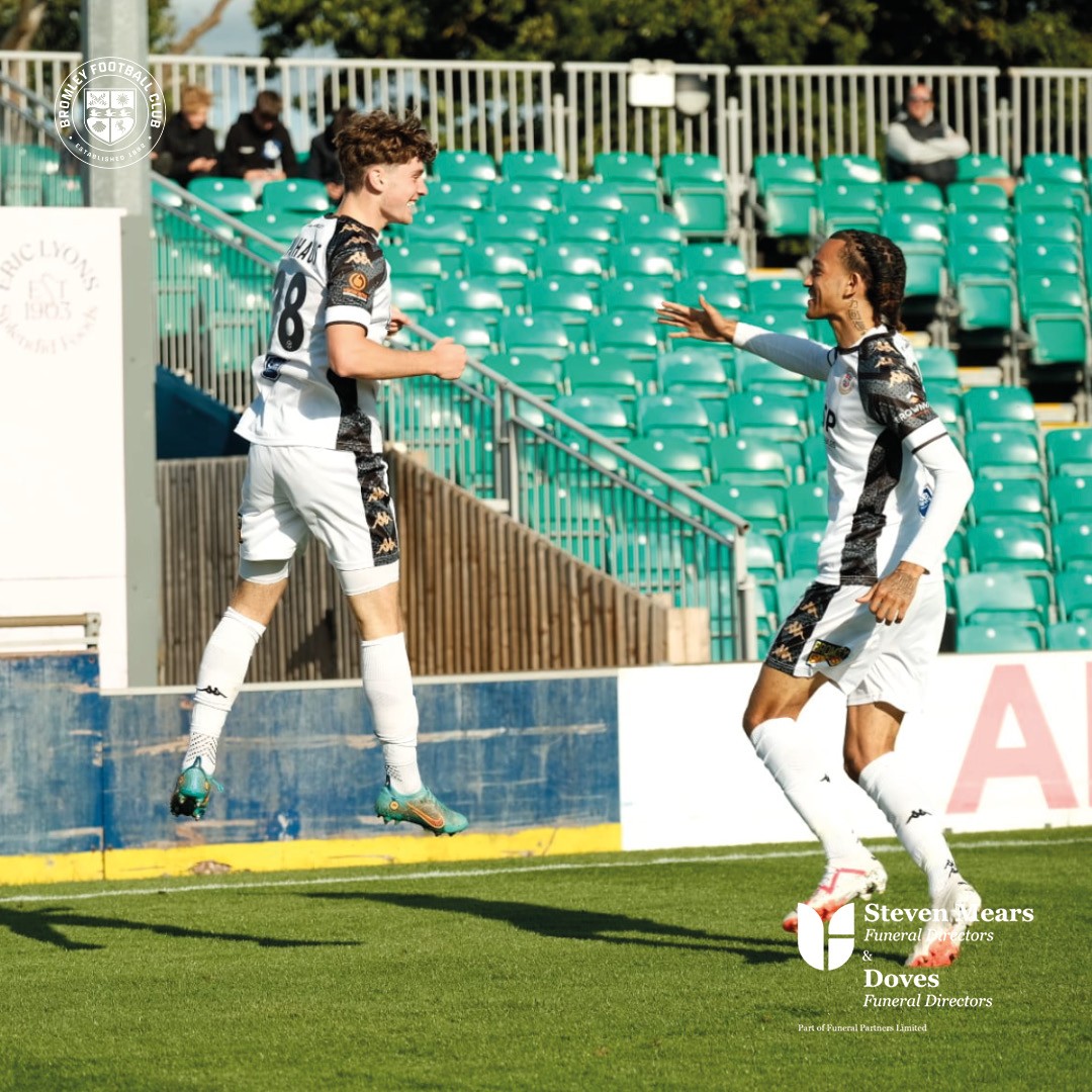 Kido Taylor-Hart playing for Bromley FC (Photo by Martin Greig via Bromley FC on Twitter)