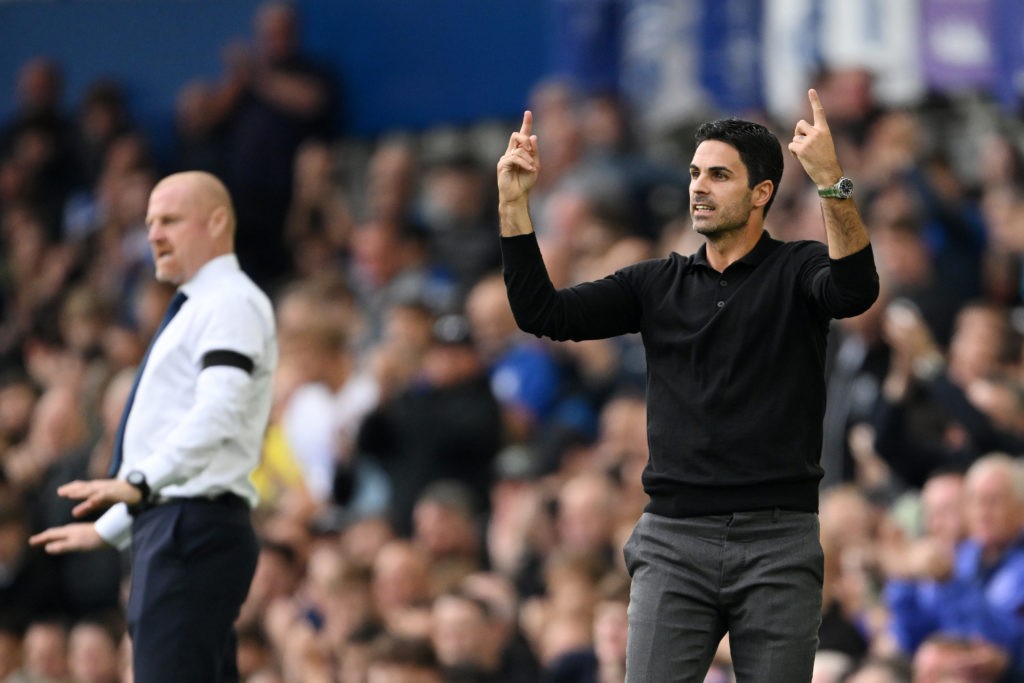 How to vote: Mikel Arteta nominated for another Premier League award 4 LIVERPOOL, ENGLAND - SEPTEMBER 17: Mikel Arteta, Manager of Arsenal, gives the team instructions during the Premier League match between Everton FC and Arsenal FC at Goodison Park on September 17, 2023 in Liverpool, England. (Photo by Stu Forster/Getty Images)