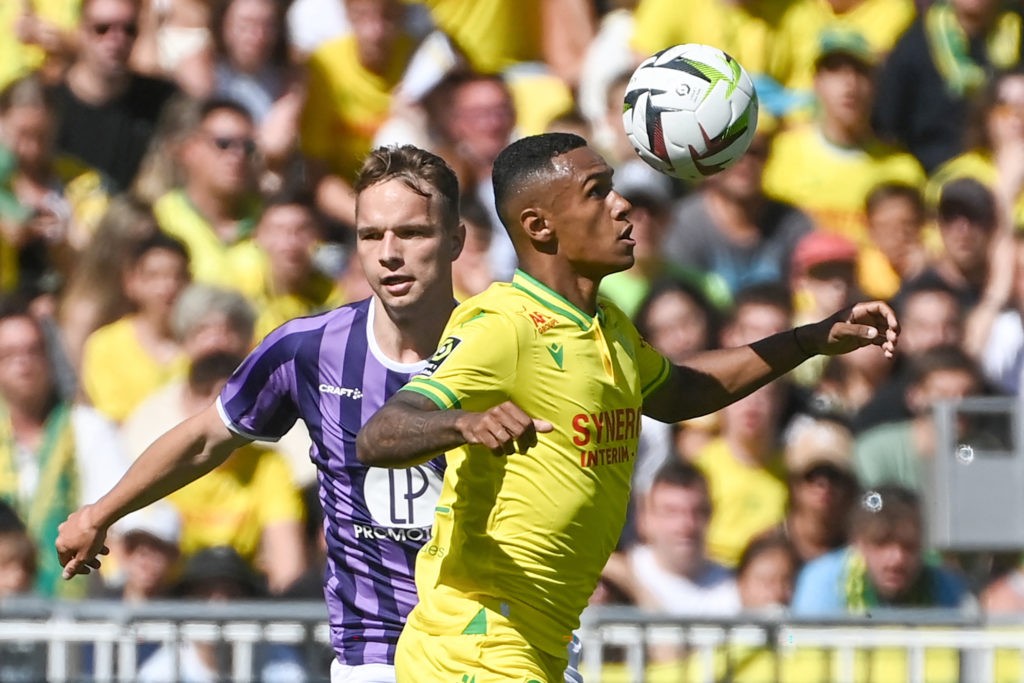Arsenal winger finally makes full debut after a month on loan 2 fbl fra ligue1 nantes toulouse