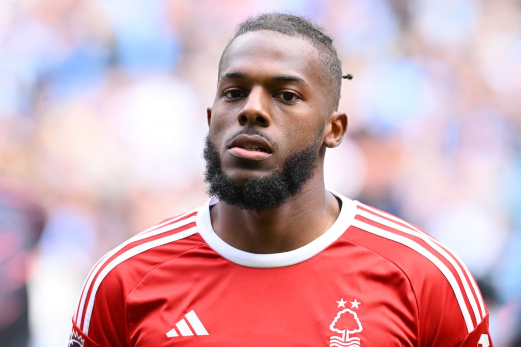 Loanee insists he's returning to fight for his Arsenal place 4 MANCHESTER, ENGLAND - SEPTEMBER 23: Nuno Tavares of Notts Forest looks on during the Premier League match between Manchester City and Nottingham Forest at Etihad Stadium on September 23, 2023 in Manchester, England. (Photo by Michael Regan/Getty Images)
