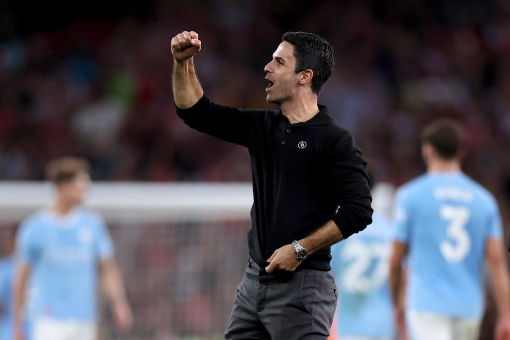 Why Arteta's FA charge was not upheld 8 LONDON, ENGLAND - OCTOBER 08: Mikel Arteta, Manager of Arsenal, celebrates following their sides victory after the Premier League match between Arsenal FC and Manchester City at Emirates Stadium on October 08, 2023 in London, England. (Photo by Ryan Pierse/Getty Images)