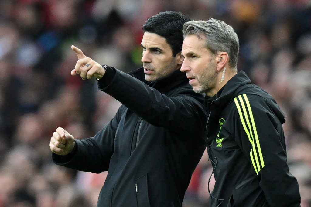 Why Arteta's FA charge was not upheld 3 Arsenal's Spanish manager Mikel Arteta (L) speaks with Arsenal's Dutch assistant coach Albert Stuivenberg (R) during the English Premier League football match between Arsenal and Sheffield United at the Emirates Stadium in London on October 28, 2023. (Photo by GLYN KIRK/AFP via Getty Images)
