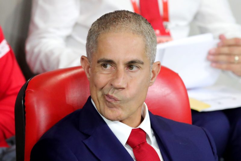 Former Arsenal man transforms international minnows 2 TIRANA, ALBANIA - OCTOBER 12: Sylvinho, Head Coach of Albania, looks on prior to the UEFA EURO 2024 European qualifier match between Albania and Czechia at Air Albania Stadium on October 12, 2023 in Tirana, Albania. (Photo by Armando Babani/Getty Images)
