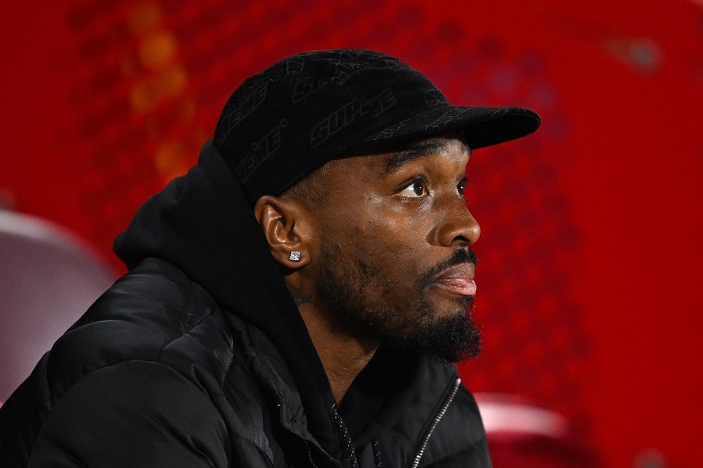 Latest on Arsenal's striker pursuit as Ivan Toney prepares to return 3 Brentford's Ivan Toney reacts as he attends the English League Cup third-round football match between Brentford and Arsenal at the Brentford Community Stadium in London on September 27, 2023. (Photo by JUSTIN TALLIS/AFP via Getty Images)