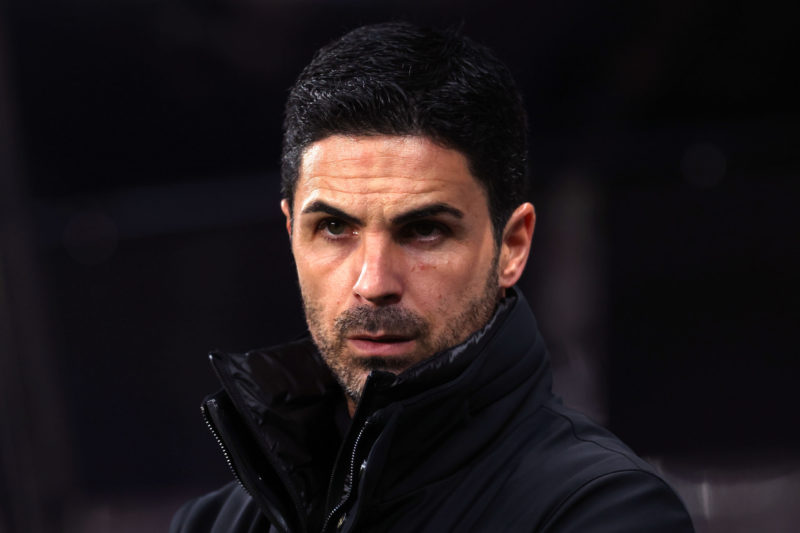 NEWCASTLE UPON TYNE, ENGLAND - NOVEMBER 04: Mikel Arteta, Manager of Arsenal, looks on prior to the Premier League match between Newcastle United a...