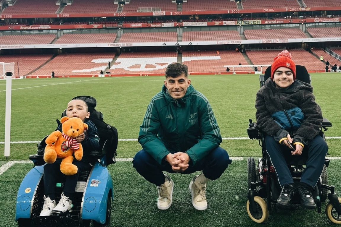 Kai Havertz posts on his Instagram story on Saturday, January 20th 2024
