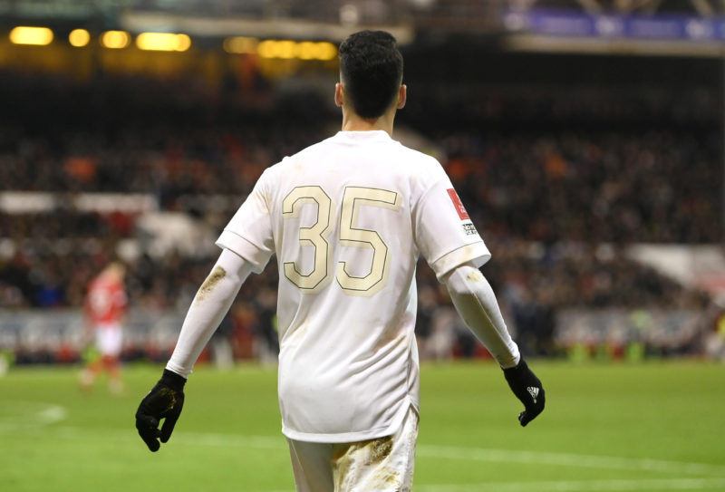 Declan Rice champions Arsenal's No More Red campaign ahead of Liverpool game 3 NOTTINGHAM, ENGLAND - JANUARY 09: A detailed view of Gabriel Martinelli of Arsenal wearing the Arsenal all-white kit in support of the 'No More Red' outreach and anti-knife crime initiative with adidas during the Emirates FA Cup Third Round match between Nottingham Forest and Arsenal at City Ground on January 09, 2022 in Nottingham, England. (Photo by Michael Regan/Getty Images)