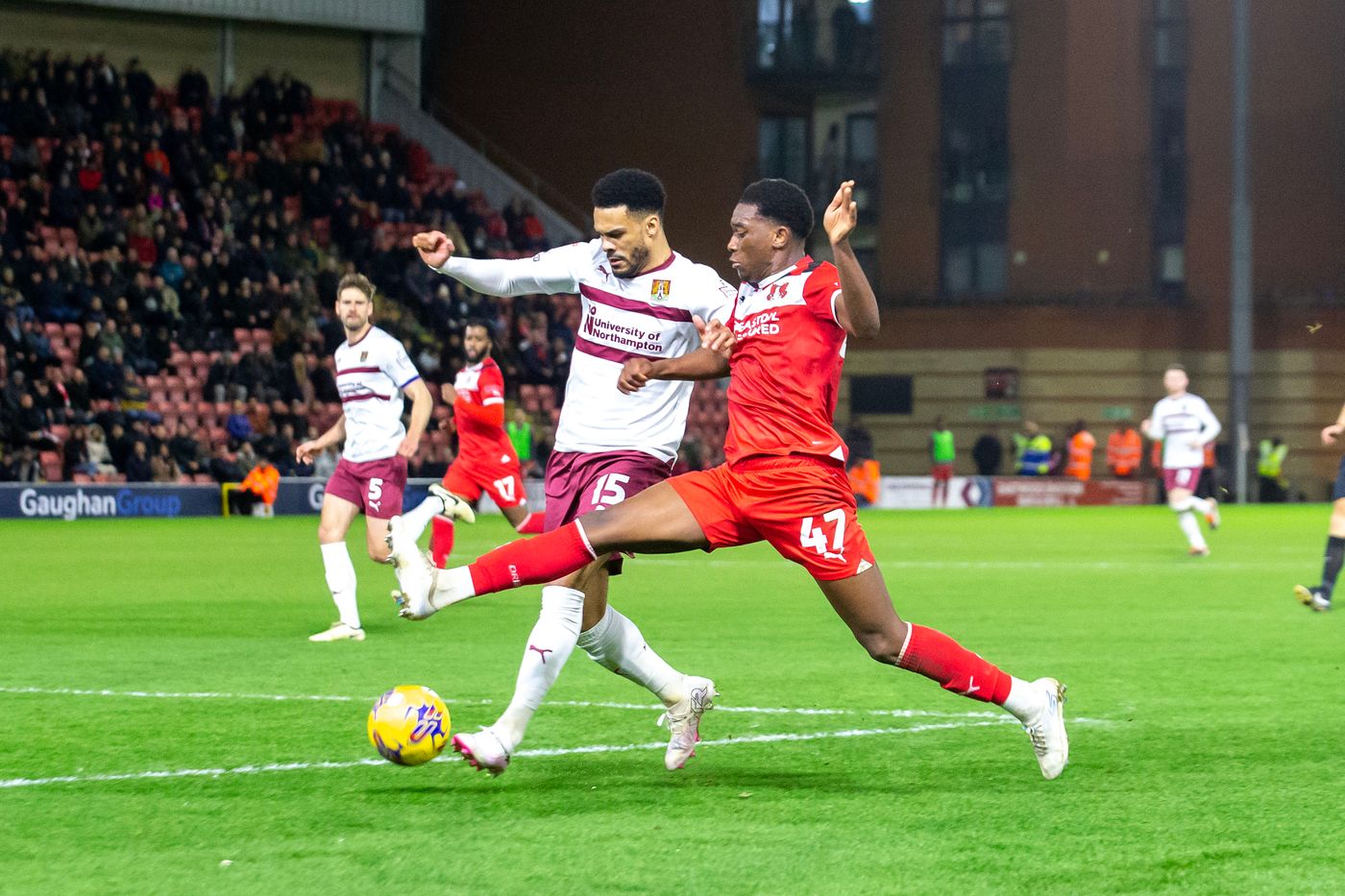 Khayon Edwards with Leyton Orient (Photo via LeytonOrient.com)