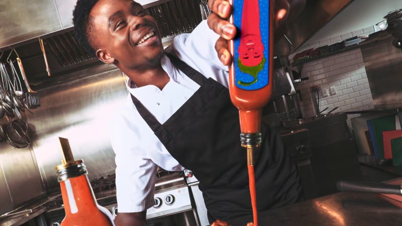 Saka creates Nando sauce