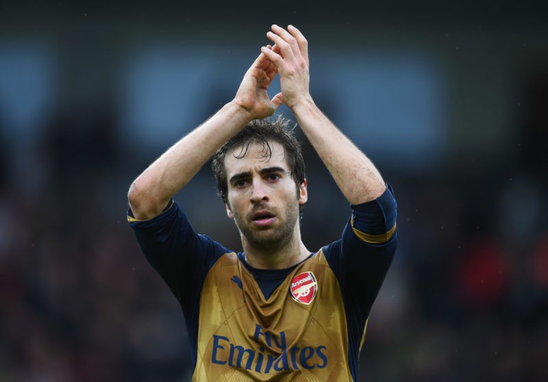 Ex-Arsenal star's shocking discovery sparked massive change 3 BOURNEMOUTH, ENGLAND - FEBRUARY 07: Mathieu Flamini of Arsenal applauds the crowd after the Barclays Premier League match between A.F.C. Bournemouth and Arsenal at the Vitality Stadium on February 7, 2016 in Bournemouth, England. (Photo by Michael Regan/Getty Images)