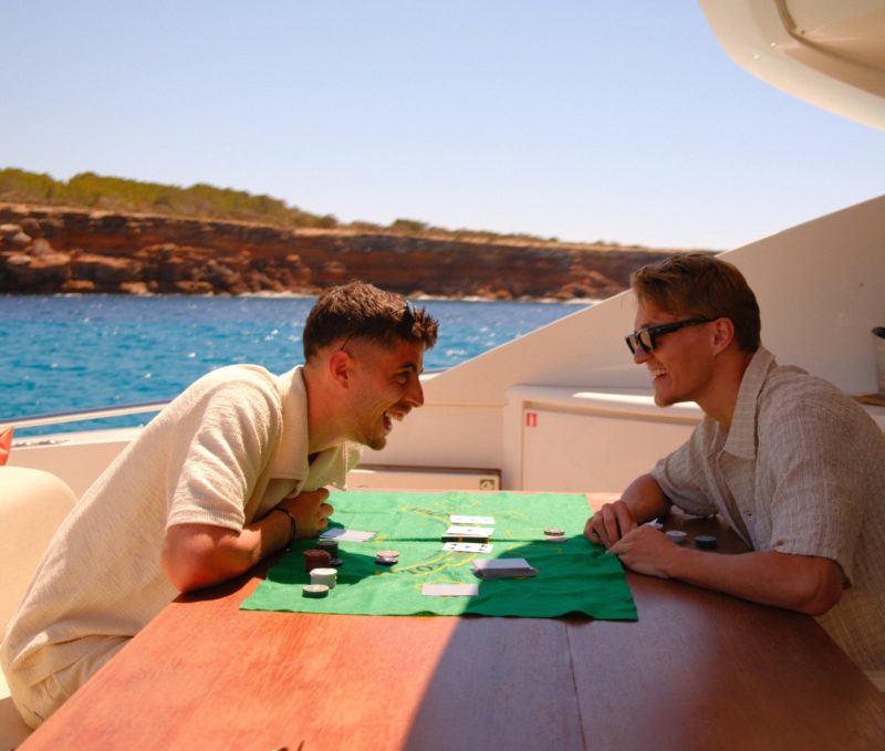 Kai Havertz and Martin Odegaard on holiday together