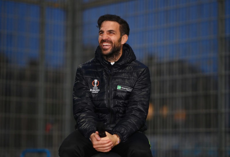 LONDON, ENGLAND - APRIL 22: Cesc Fabregas takes part in Enterprise Rent-A-Player at Westway Sports Centre on April 22, 2024 in London, England. Ent...