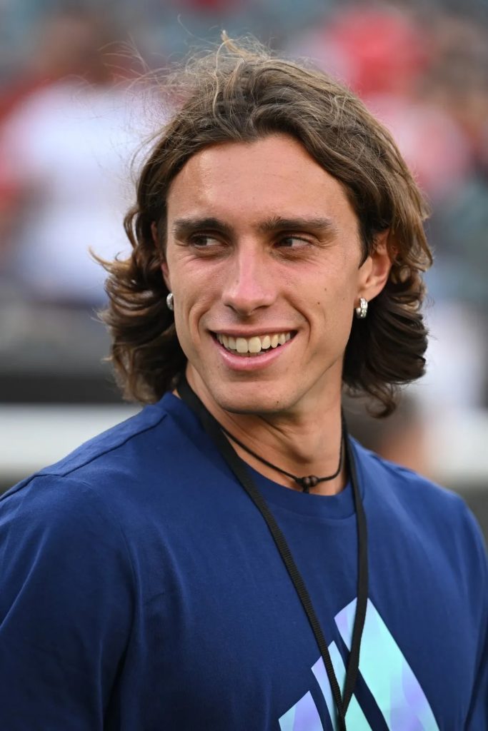Arsenal defender appears set to miss Leverkusen friendly 4 Riccardo Calafiori with Arsenal (Photo via Arsenal.com)